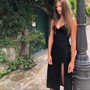 With Jéan Sabine dress